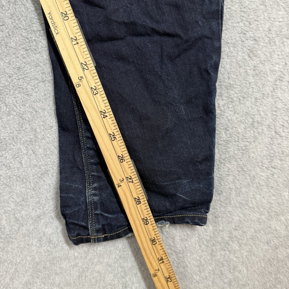 G-Star Raw Type C 3D Loose Tapered Jeans Mens 32x29 Distressed Faded Dark Wash - Picture 13 of 14